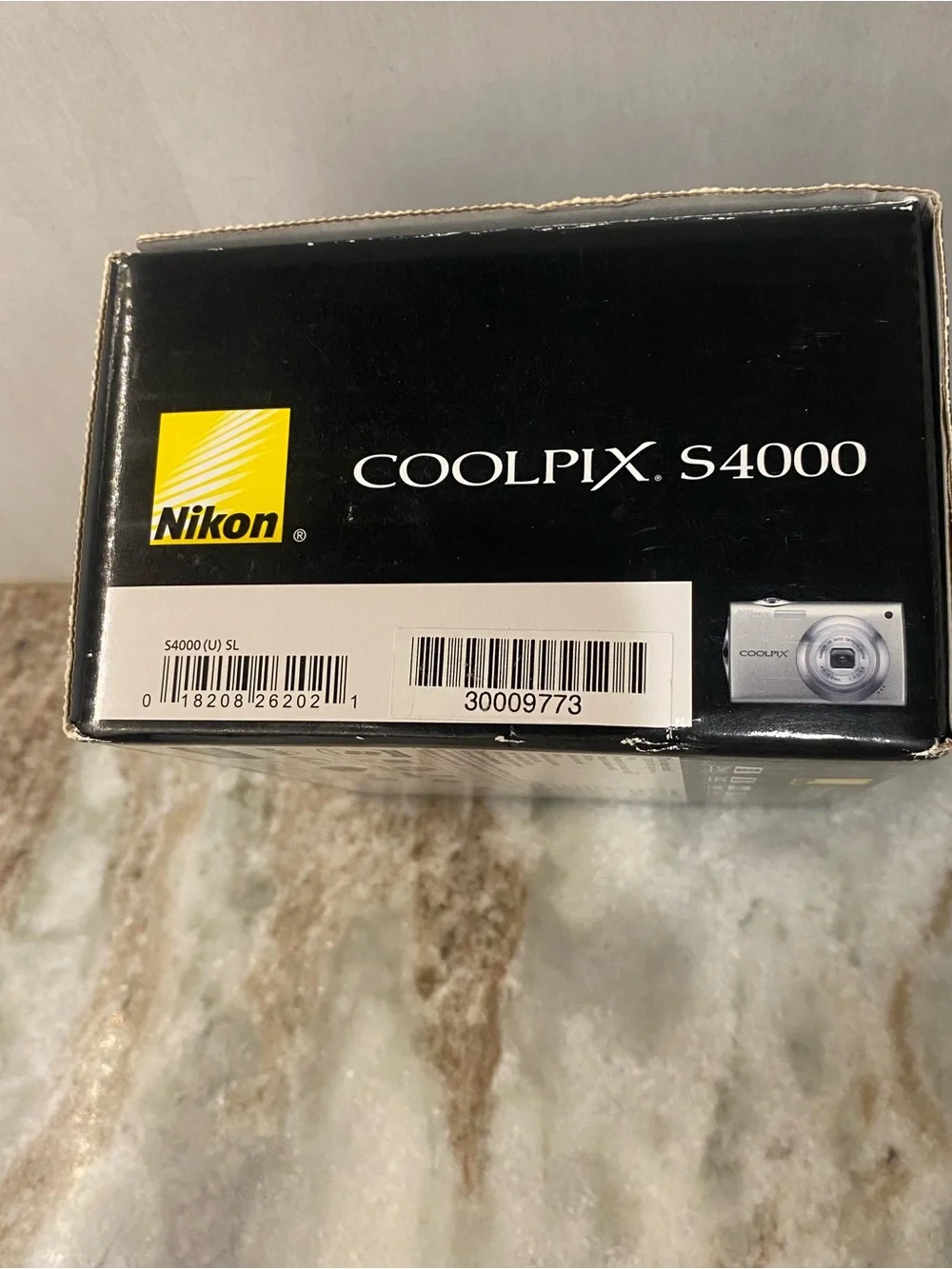 Nikon Coolpix S4000 12MP Silver VTG CCD Touch Screen Camera Box Bundle Tested
